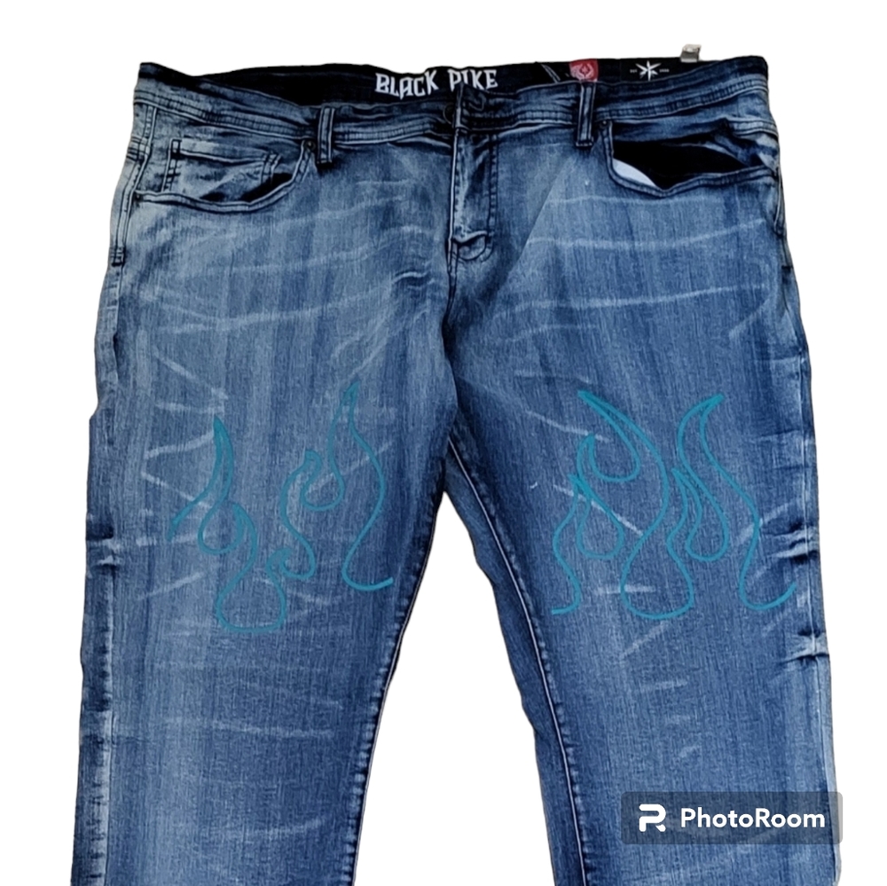 Black Pike Jeans
